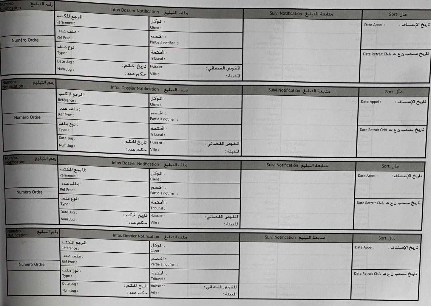 12-Registre des Notifications