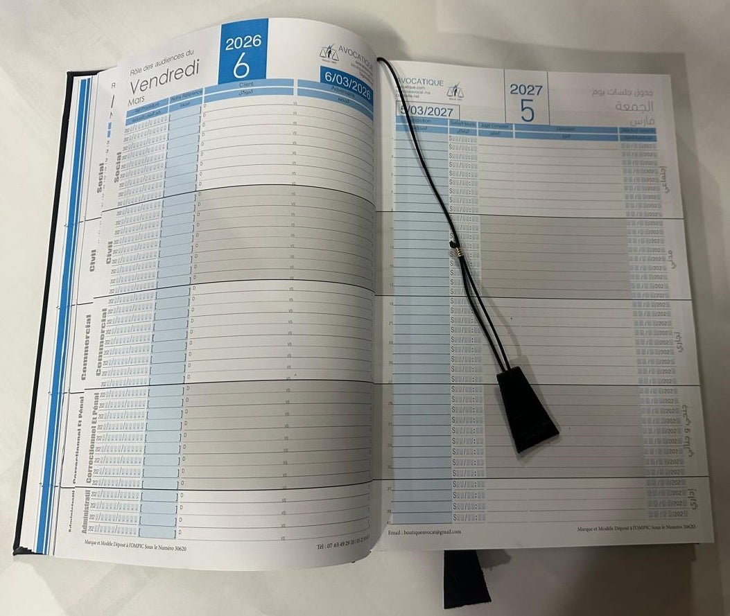 02 - Registre des Rôles des Audiences et Délais Juridiques